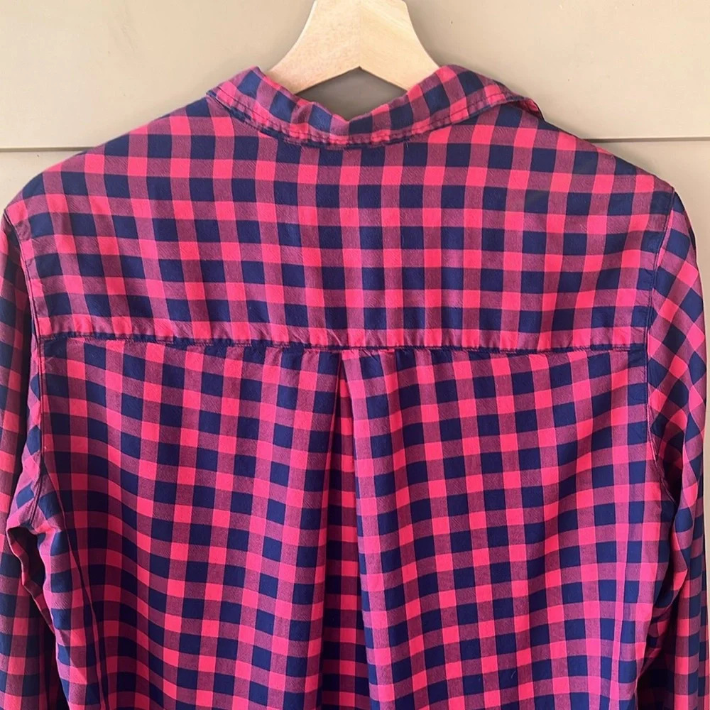 Grayson The Hero Checked Button down Top Size 1=S… - image 8